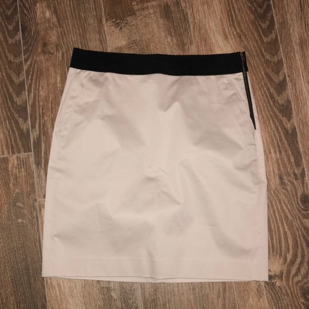 Banana Republic Tan Mini Skirt with Black Lining